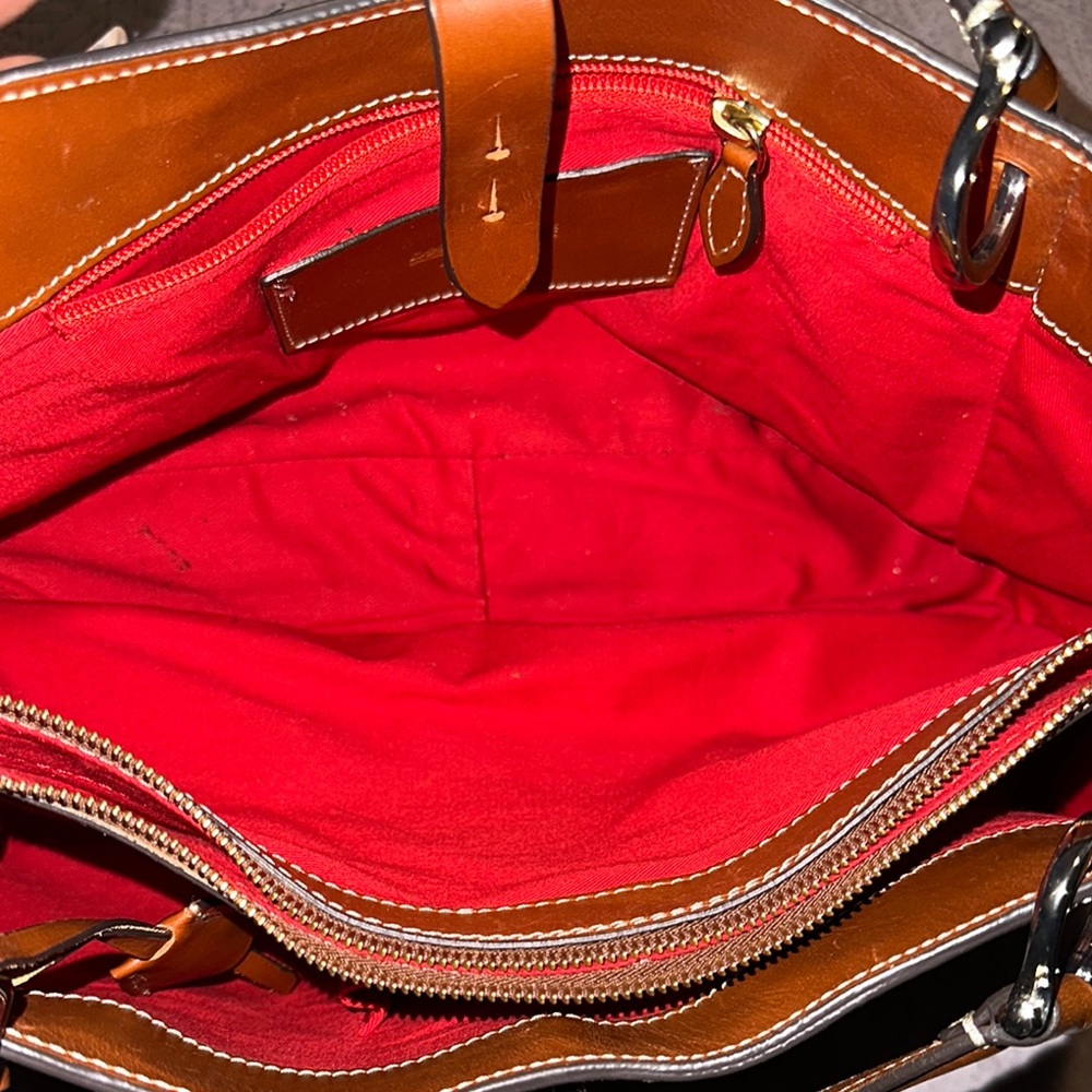 Dooney & Bourke Brown Leather Accessory - Picture 6 of 9